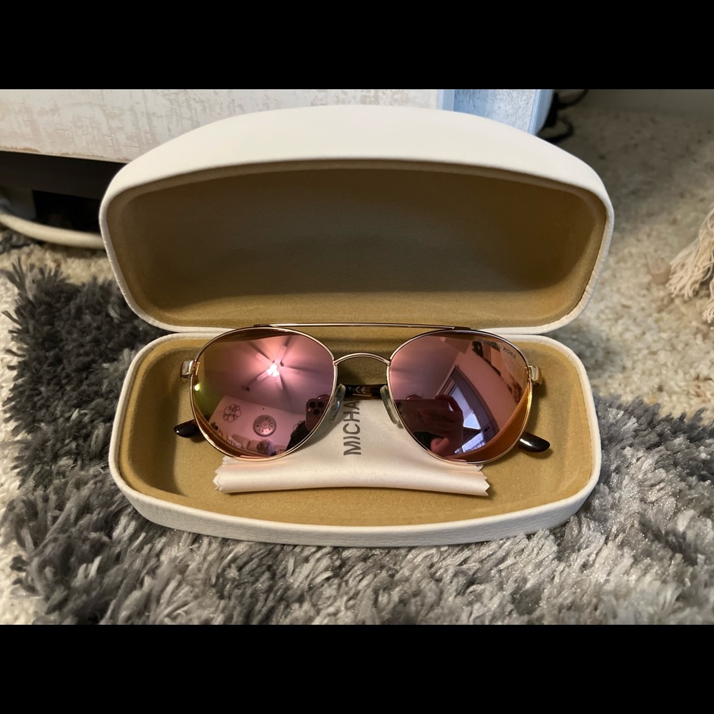 Michael Kors Iridescent Pink Sunglasses!